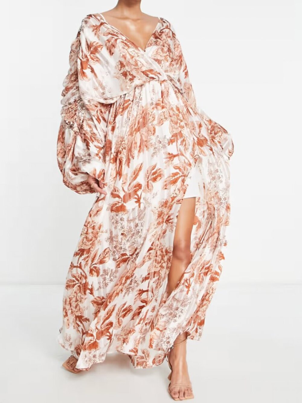 ASOS Design Tall Satin Maxi Dress